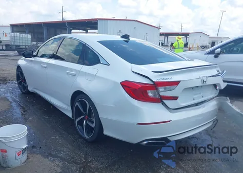 2022 Honda Accord Sport из США, поврежденный, VIN 1HGCV1F36NA038096